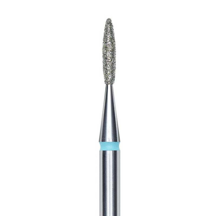 Embout Diamant Flamme Staleks Pro Bleu - 1,6mm - 8mm