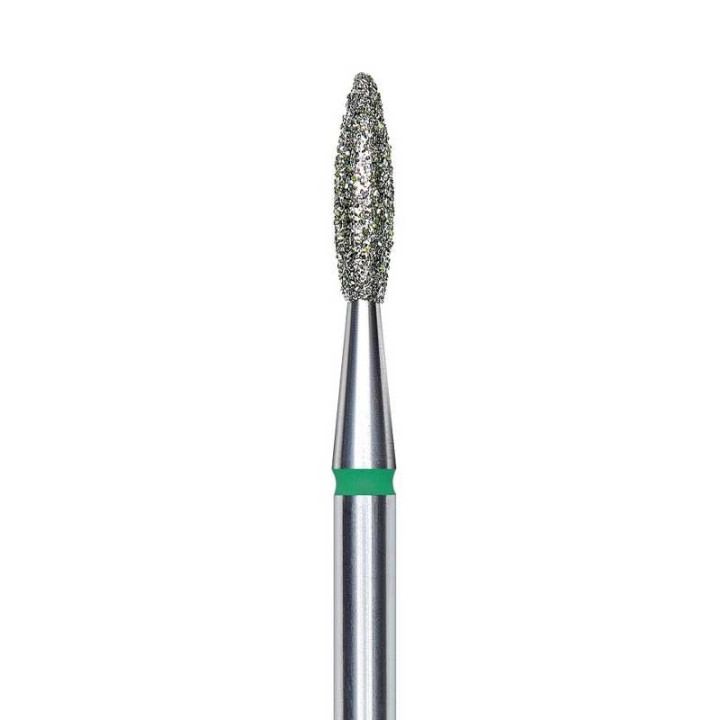 Embout Diamant Flamme Staleks Pro Vert - 2,1mm - 8mm