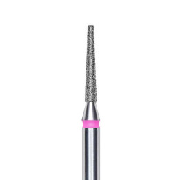 Fresa Cónica Plana Diamante Staleks Pro Roja: Precisión y Acabado | NC Beauty Pro