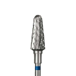 Perforación de uñas carburo cónico bit azul Staleks - Precisión máxima