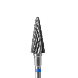 Perforación de uñas carburo cónico bit azul Staleks FT71B060/14 - Precisión y rendimiento
