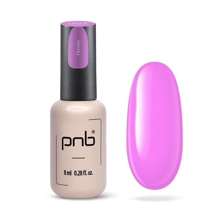 Gel nail polish PNB Flovery 007 8ml
