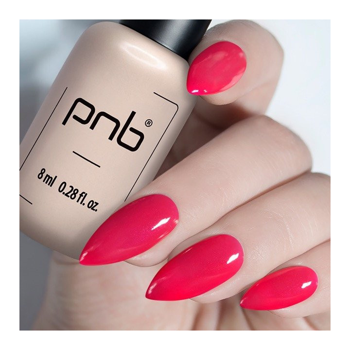 Esmalte Gel PNB Passion: rosa frambuesa para uñas brillantes