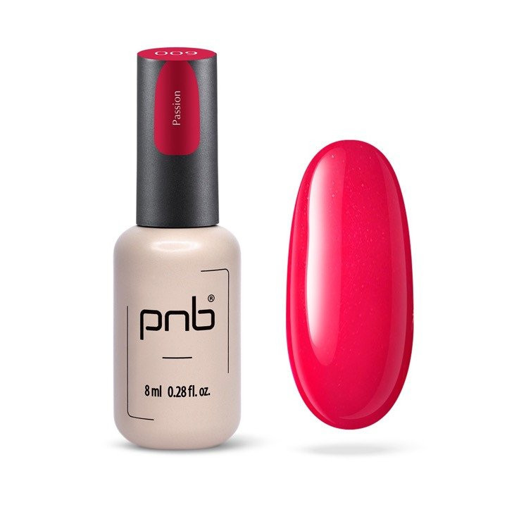 Gel nail polish PNB Passion 009 8ml