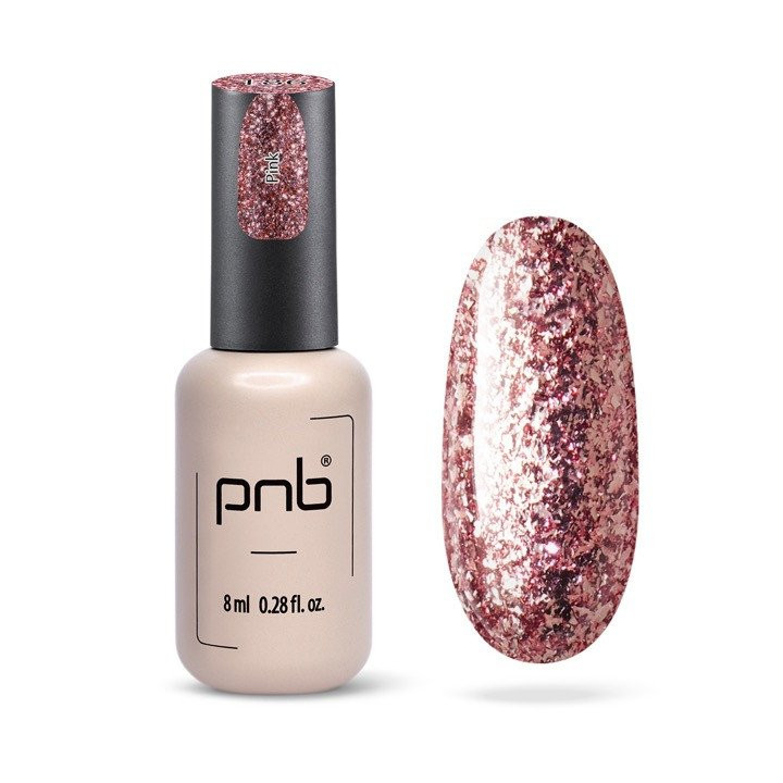 Gel nail polish PNB Pink 186 8ml