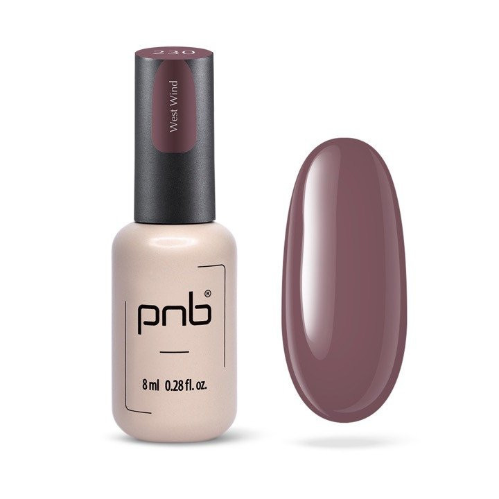 Gel nail polish PNB West Wind 230 8ml