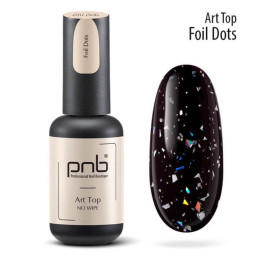 Vernis Semipermanent PNB Art Top Foil Dots - Scint with Elegance