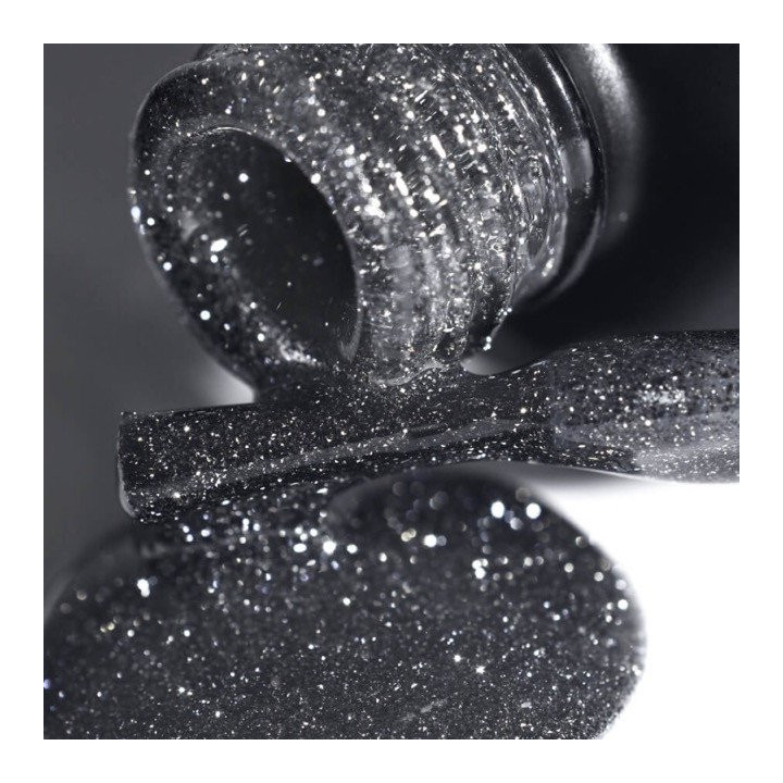 Smalto Semipermanente PNB Shock Effect Crystal Black | NC Beauty Pro