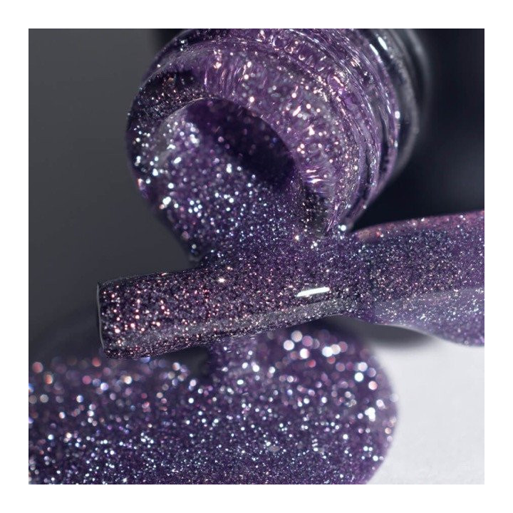 Gel nail polish PNB SHOCK EFFECT Purple 011 8ml