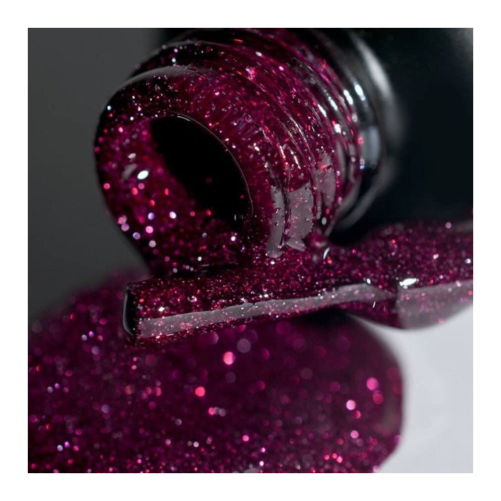 Gel nail polish PNB SHOCK EFFECT Ruby 012 8ml