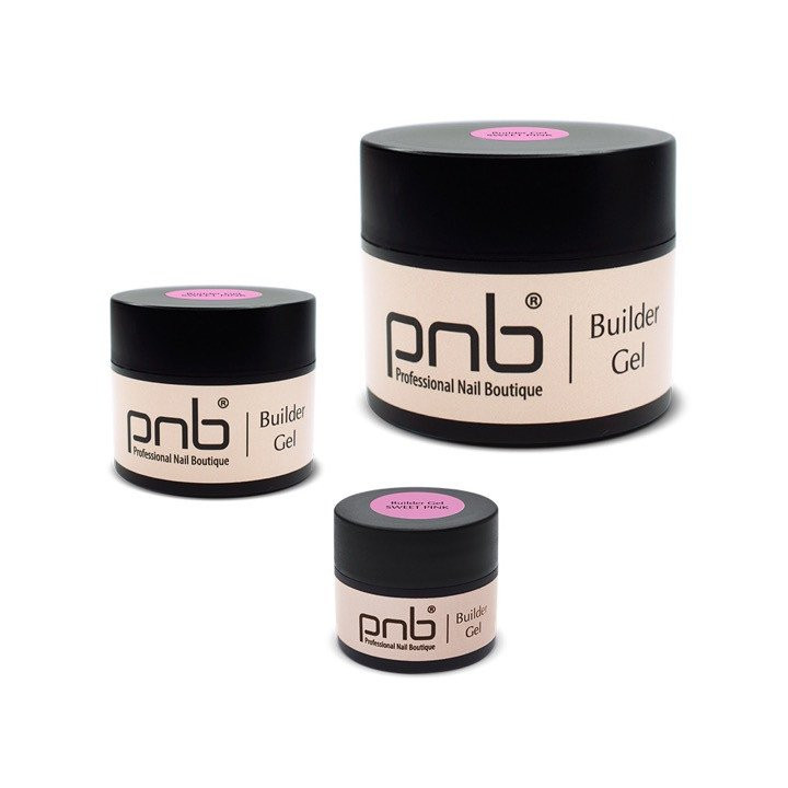Gel de construcción dulce rosa PNB: ¡Clavos suaves y femeninos garantizados!