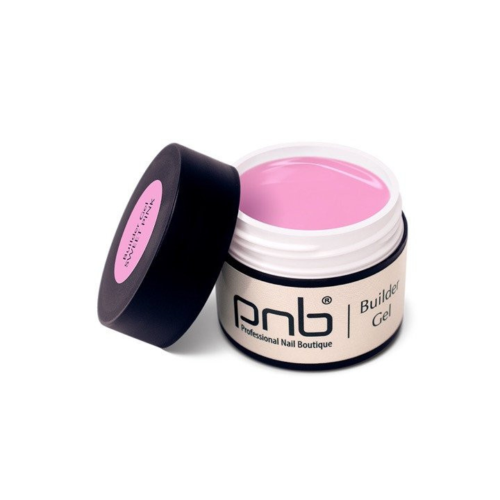 Gel de construcción dulce rosa PNB: ¡Clavos suaves y femeninos garantizados!
