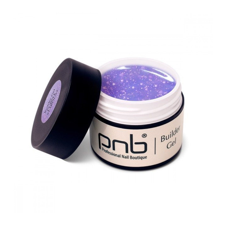 Builder Gel Purple Stardust PNB UV LED 15ml