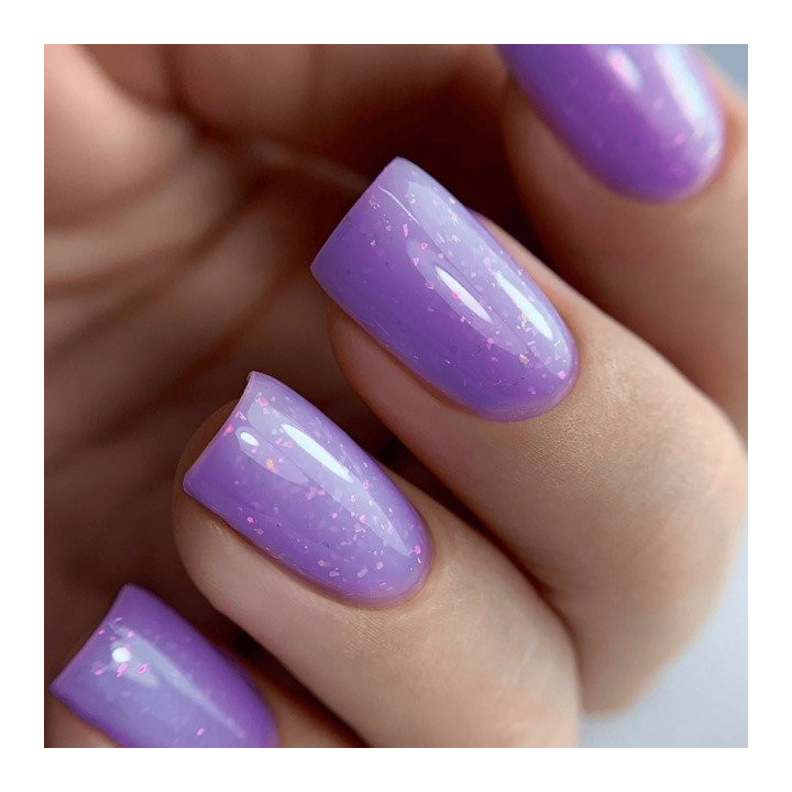 Builder Gel Purple Stardust PNB UV LED