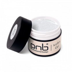 Acriflex PNB gel, Silver Glam - Plata brillo para u&ntilde;as sofisticadas