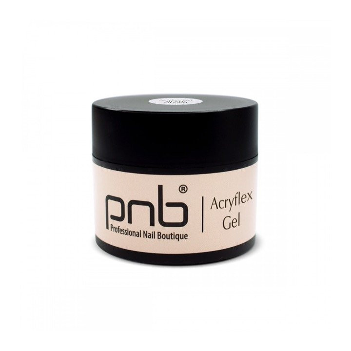 Acriflex PNB gel, Silver Glam - Plata brillo para uñas sofisticadas