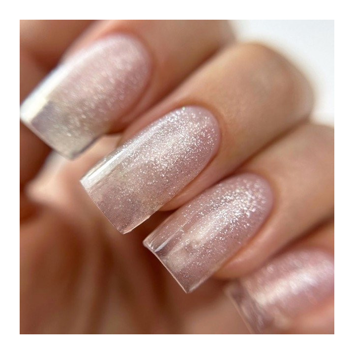 Acriflex PNB gel, Silver Glam - Plata brillo para uñas sofisticadas