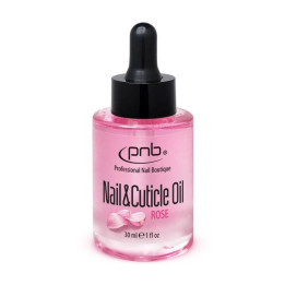 ¡Mejora tus uñas con nuestro aceite para uñas y cutículas Rose PNB!