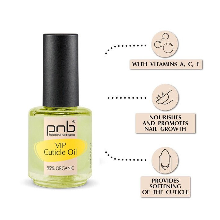 ¡Consigue cutículas sublimes con nuestro VIP Cuticle Oil PNB!