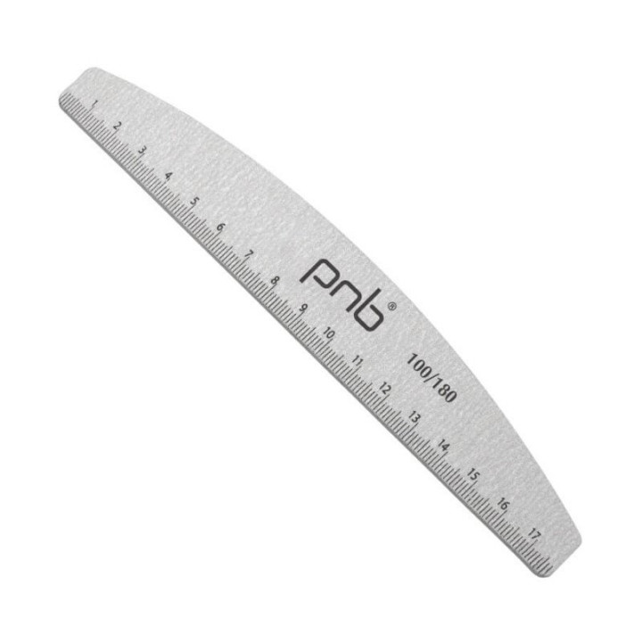 Get perfect nails with the PNB 100/180 Halfmoon nail file