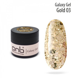 Migliora le tue unghie con Galaxy Gel PNB 03 Gold