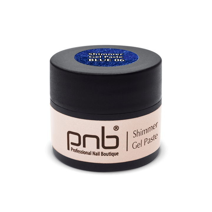 Shimmer Gel Paste Blue: Strahlender Glanz für eine zauberhafte Maniküre