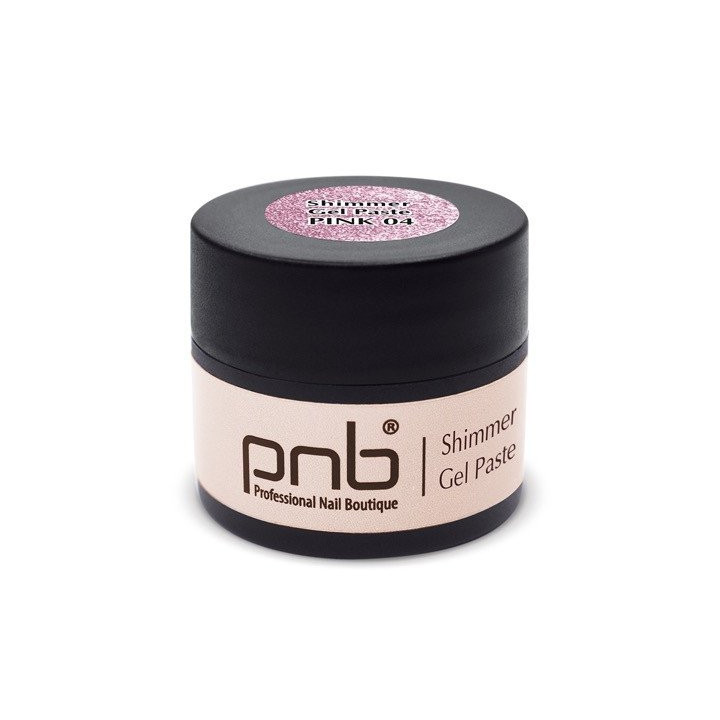 Descubra a Pasta Gel Metálica PNB Shimmer Pink!