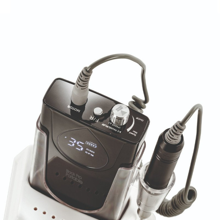 Ponceuse Ongles Black Pro Portable 35000 NAILPRO