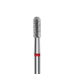 Tepa de diamante Cilindro redondo Staleks Pro Red 0.23mm - 6.5mm