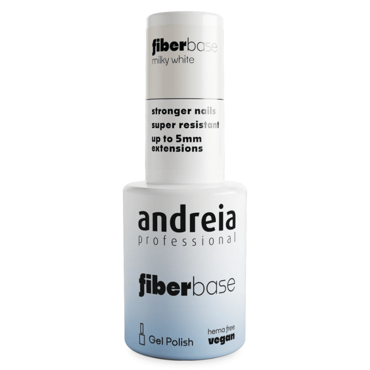 Fiber Base 02 Milky White ANDREIA - Vegan 10,5ml