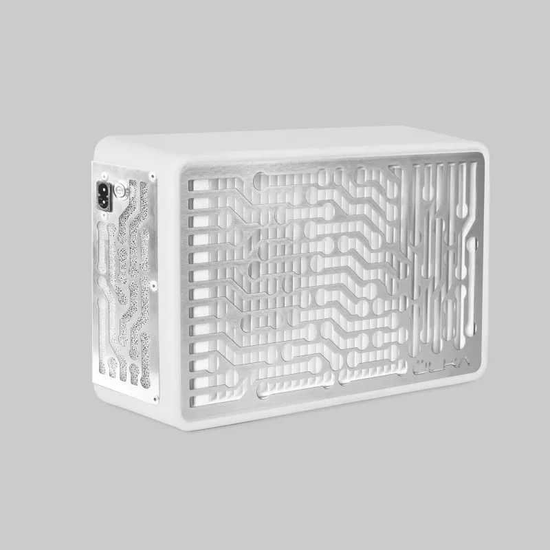 Aspirateur ongle professionnel ULKA Nano compact 58W pour salon de prothésiste ongulaire