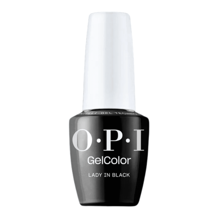 OPI GelColor Lady in Black Vegan 15ml