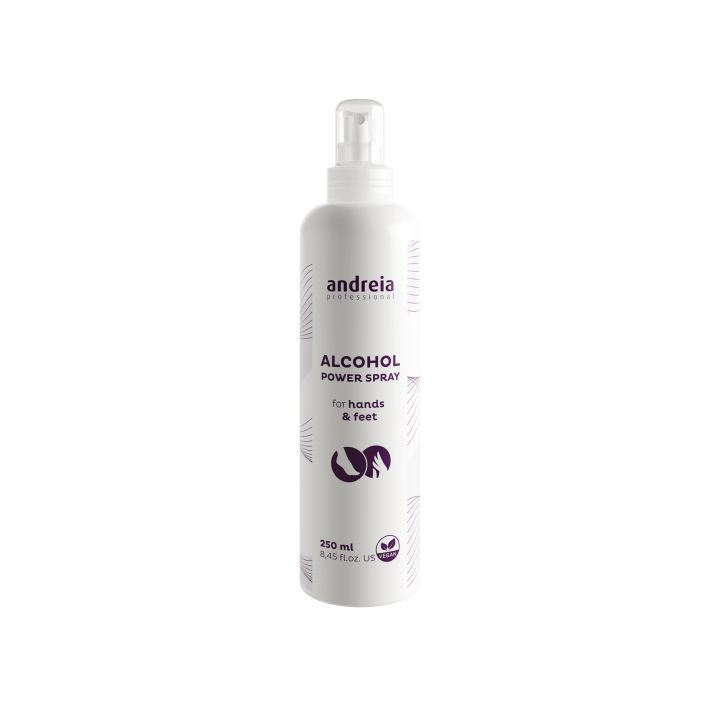 Mãos e pés pulverizam desinfectante Andreia nC-Beauty Pro.