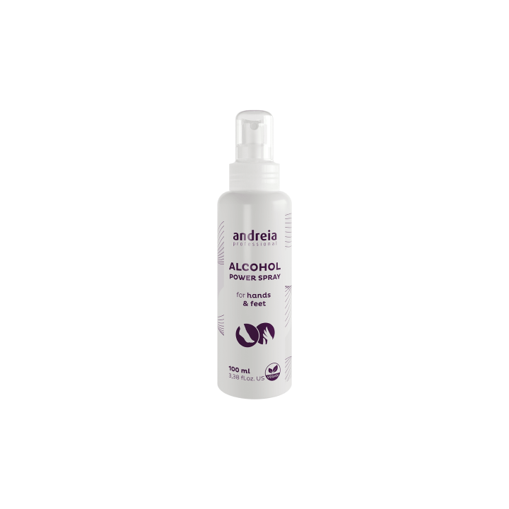 Mãos e pés pulverizam desinfectante Andreia nC-Beauty Pro.