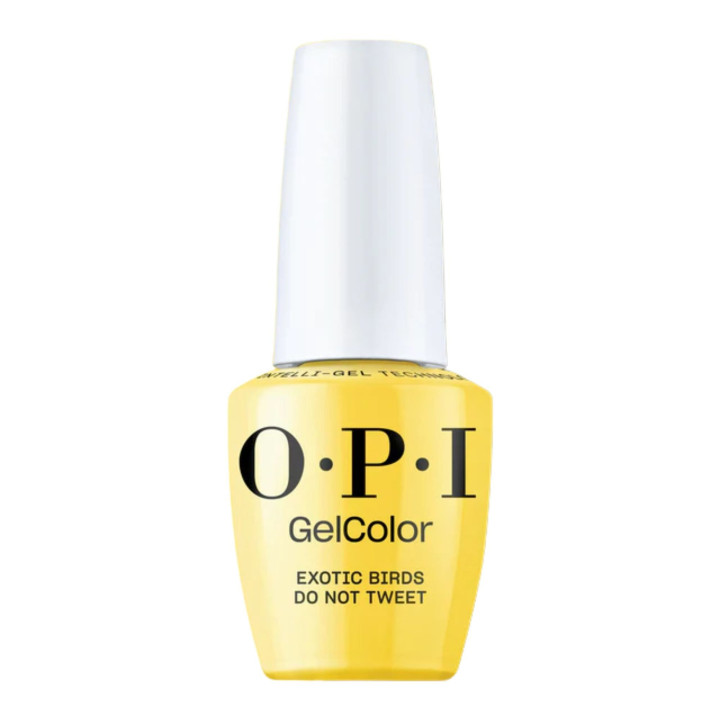 OPI GelColor Exotic Birds Do Not Tweet jaune exotique 15ml
