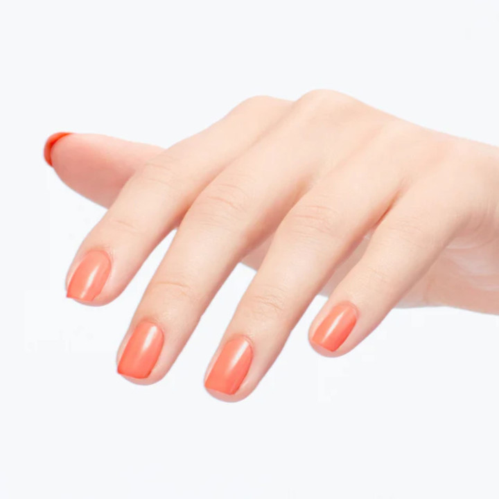 OPI GelColor Flex on the Beach naranja coral 15ml verano