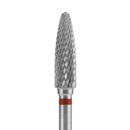 Embout Carburo Cono redondeado Rojo Staleks FT90R040/14