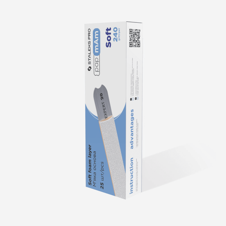 Arquivos de unha de espuma descartáveis Staleks x 25 - Conforto e precisão