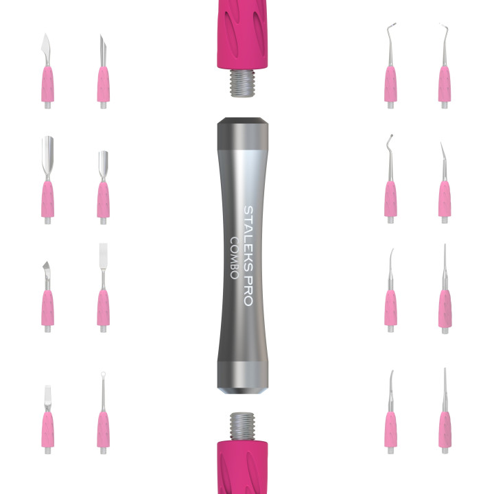 Manche pousse cuticules UNIQ 10 Staleks PRO léger pro
