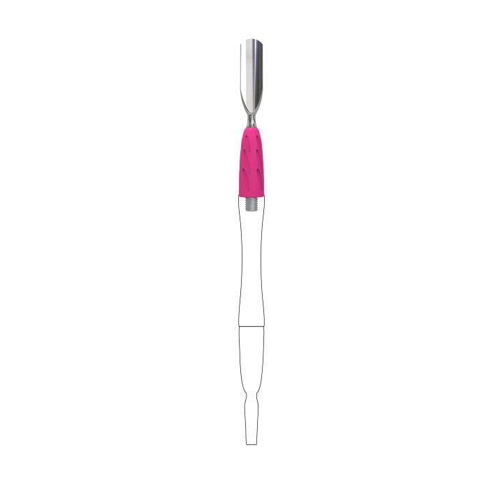 Combo UNIQ 17 repousse cuticules large arrondi - Staleks