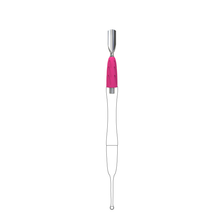 Combo UNIQ 16 repousse cuticules estrecho redondeado - Staleks