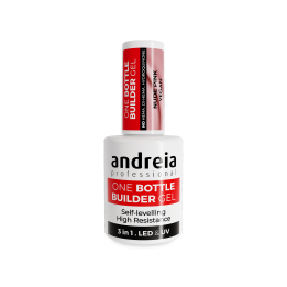 One Bottle Builder Gel 3 en 1 Nude Pink auto nivelant Andreia Professionnel - Vegan