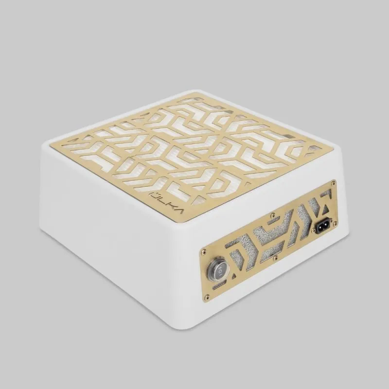 Aspirateur ongle professionnel ULKA Premium de table silencieux avec filtre HEPA pour salon de manucure