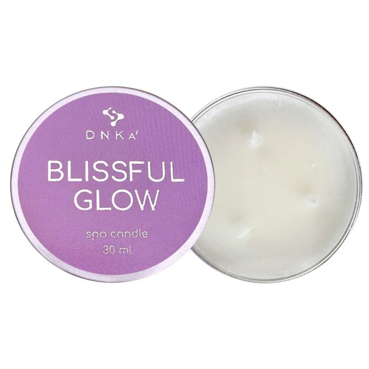 SPA Candle Blissful Glow  DNKa' - bougie de soin parfumée