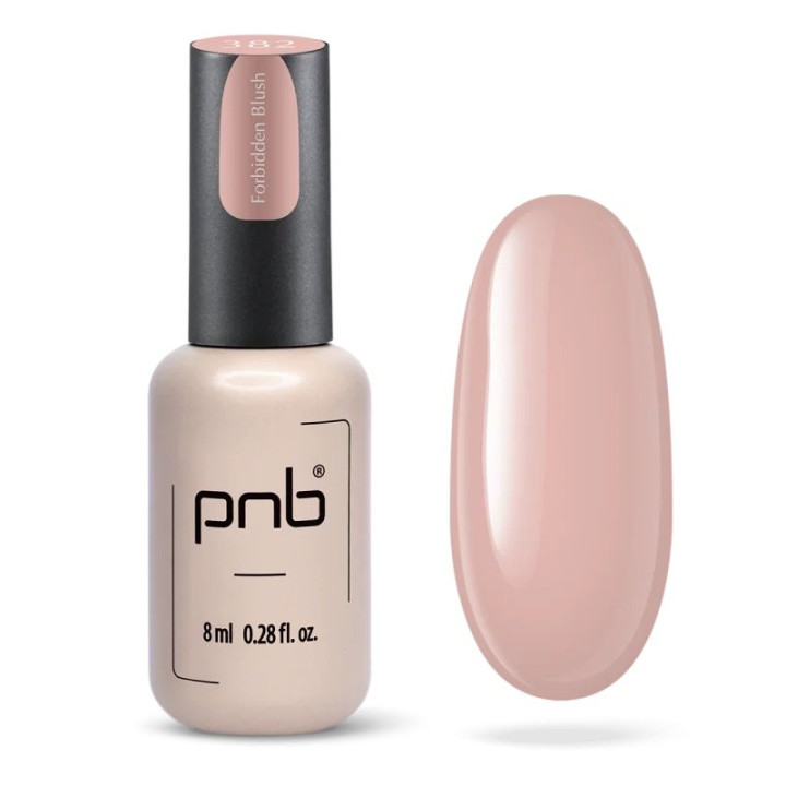 Gel nail polish PNB 382 Forbidden Blush - 8ml
