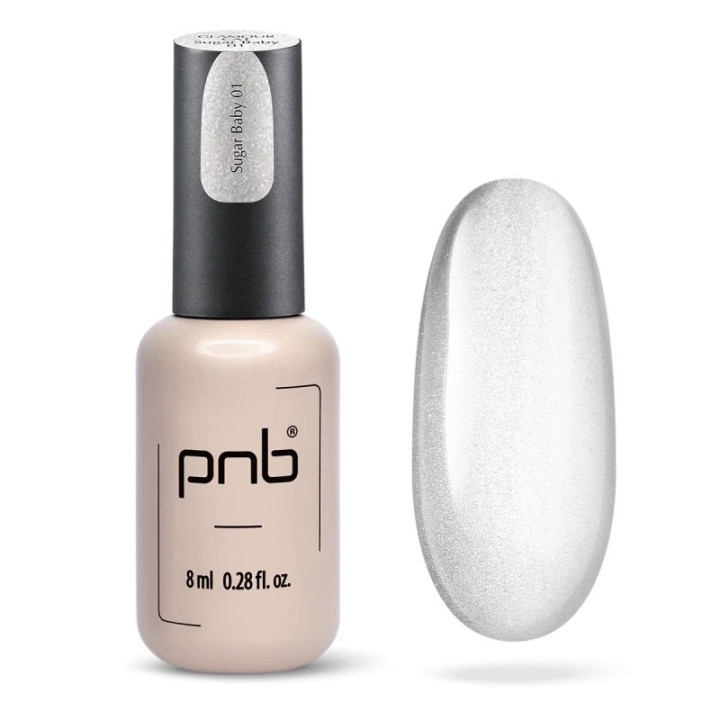 Vernis semi-permanent Magnetic PNB 01 Sugar Baby