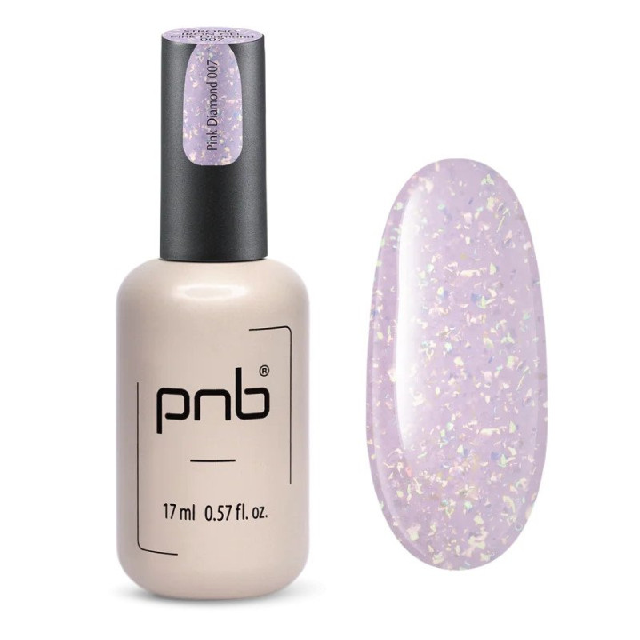 Enhance your nails with the Gel Strong Iron PNB Pink Diamond