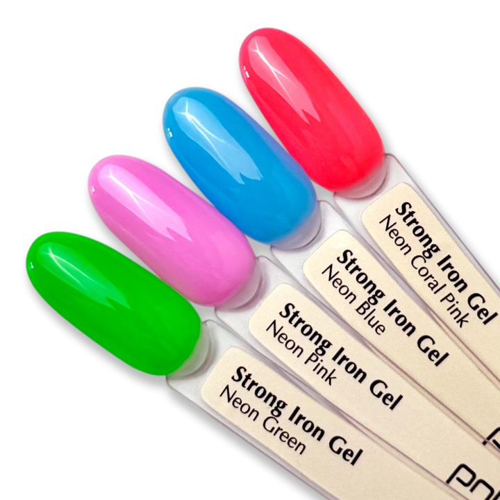 Strong Iron Gel Neon Pink PNB UV LED