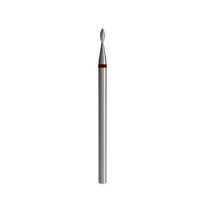 Andreia Red Drop-Shaped Carbide Bit