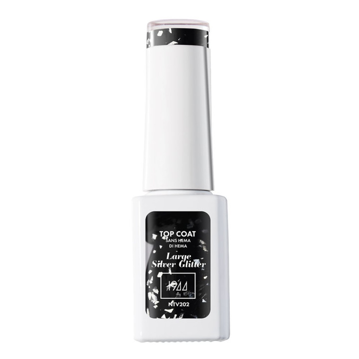 Top Coat Large Silver Glitter 1944 - 7ml